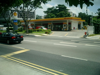 Dobner metal ceilings in gas stations in singapore